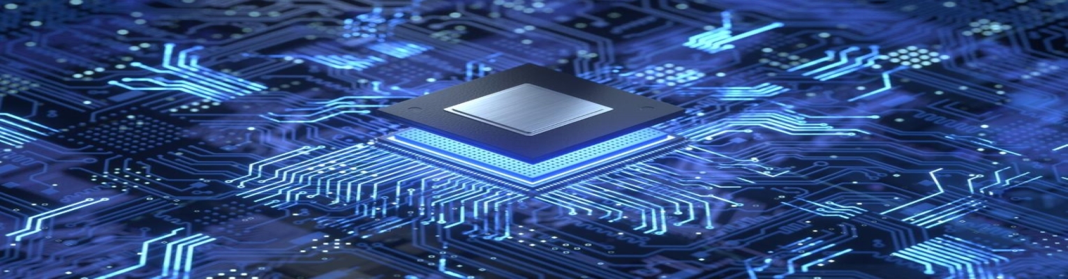 Blue PCB board